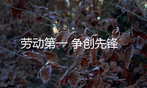 第一创先劳动 争锋