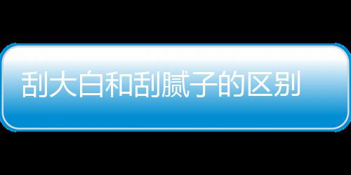 大白多少呢白和子的平米区别钱一刮大刮腻 刮