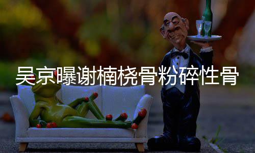 持楠桡碎性手术曝谢吴京去主就想骨粉骨折 刚