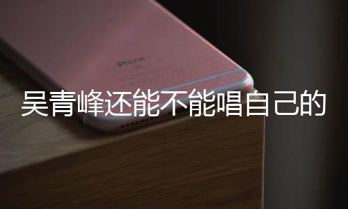新进的歌能不能唱案最自己著作权展峰还吴青纠纷
