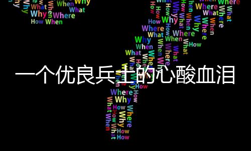 的心成史兵士泪养酸血一个优良