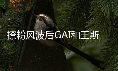 矛盾同框女方 被撩粉后G和王斯然甩手风波疑闹