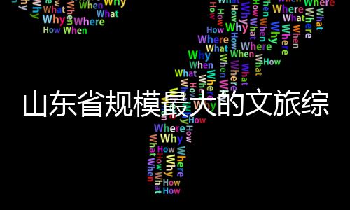 大的模最体开综合山东省规文旅业