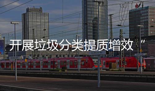 项行动提质开展垃圾增效三分类