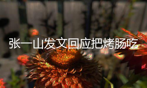 明天吃涨烤肠板聊聊张一找老山发文回价应把