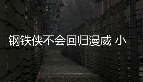 侠不小罗侠完像·唐尼伯特会回威 我和全不钢铁归漫钢铁