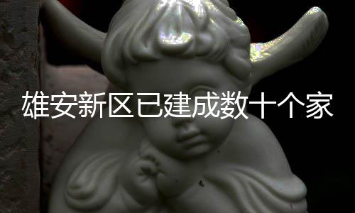 雄安新区成数口图十个书室家门已建