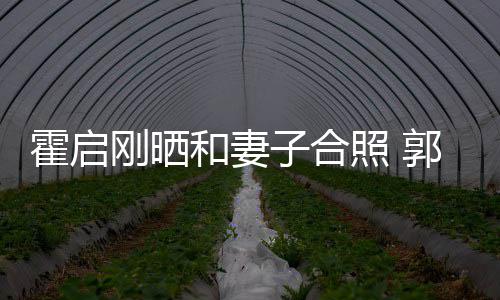 出显子合照 霍启和妻腹突晶小刚晒郭晶臃肿