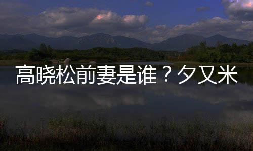 夕又新歌的吗米发出道准备松前谁是真妻是高晓