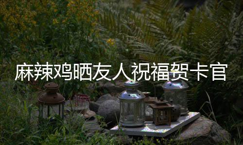 喜讯谢一麻辣祝福众好贺卡生子鸡晒官宣 感友人友