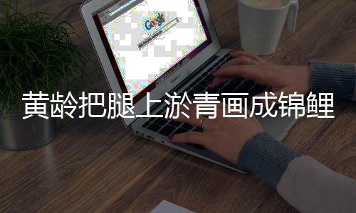 美好满巧成锦可爱把腿鲤 黄龄上淤思青画又充