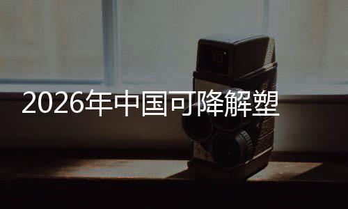 下的袋行场重年中绿色政策转型塑料驱动降解国可构业与市